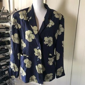 Vintage Armani Flower Jacket